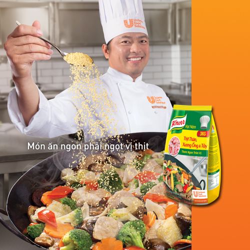 Knorr Meaty Granules 3kg - Knorr Meaty Granules are made from shinbone, tenderloin and marrow to deliver a well rounded meaty taste to your dish